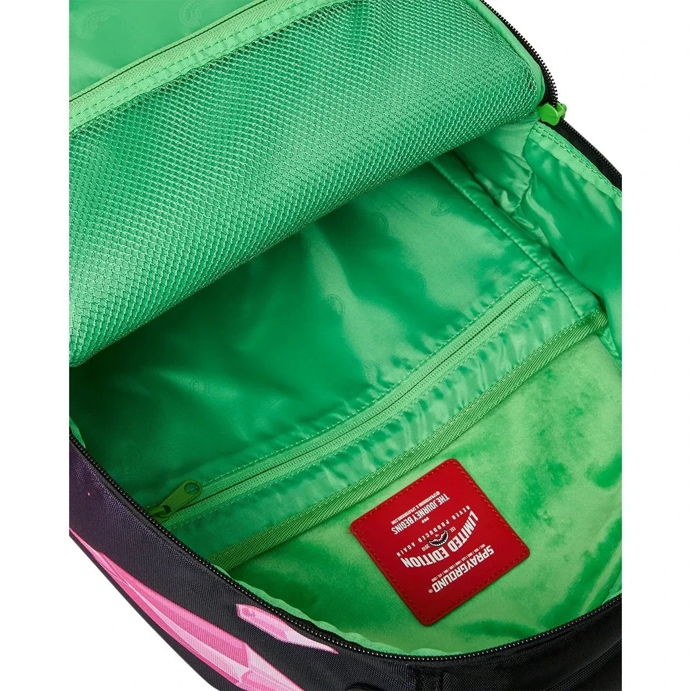 Sprayground Rick and Morty Kalaxian Crystal Shark Backpack Exclusive